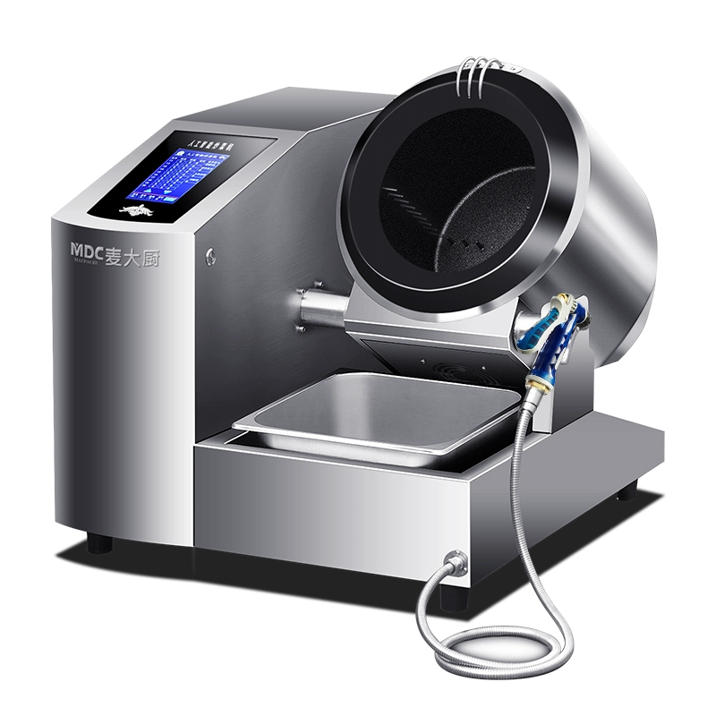 Full Automatic Roller Stir Fry Machine With Touch Screen