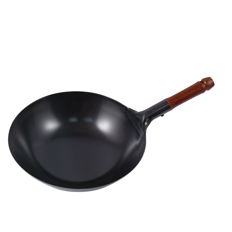 Ultra Thin Uncoated Iron Wok