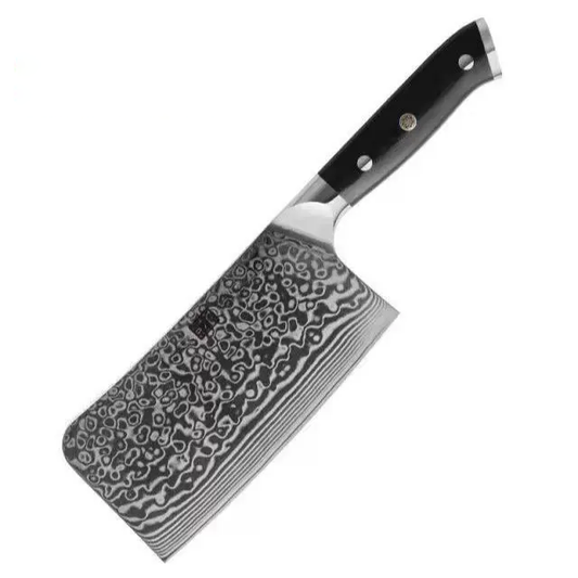 Damascus Steel Chinese Kitchen Knife